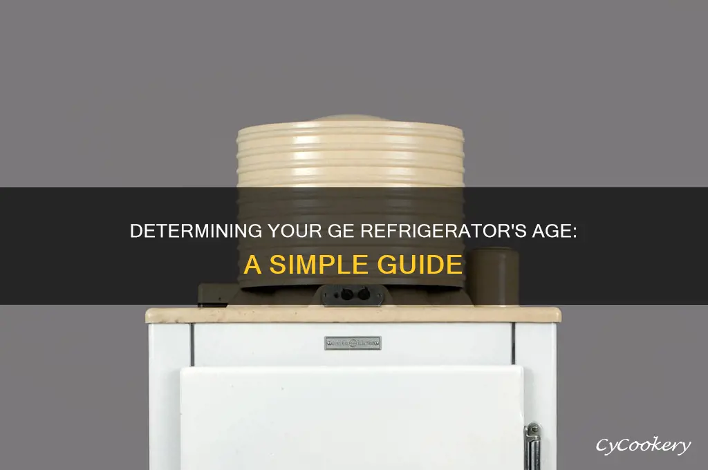 how to tell age of ge refrigerator