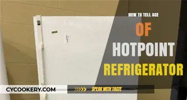 Determining Your Hotpoint Refrigerator's Age: A Simple Guide