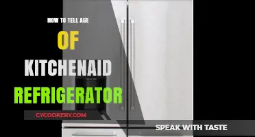 Determining Your KitchenAid Refrigerator's Age: A Simple Guide