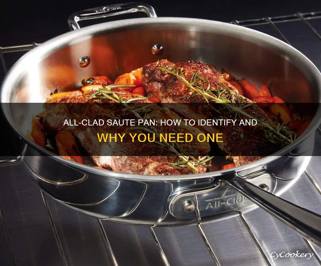 how to tell an all clad saute pan