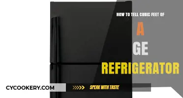 Calculating Cubic Feet: A Guide for GE Refrigerators