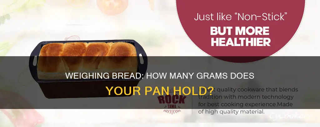 how to tell how many grams my bread pan is