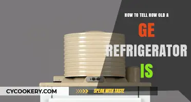How to Determine the Age of Your GE Refrigerator