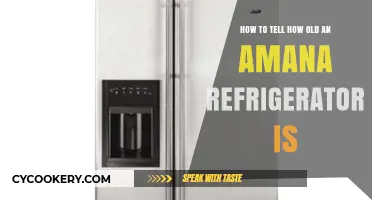 Decoding the Age of Your Amana Refrigerator: A Simple Guide