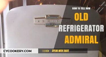 Identifying Your Admiral Refrigerator's Age: A Comprehensive Guide