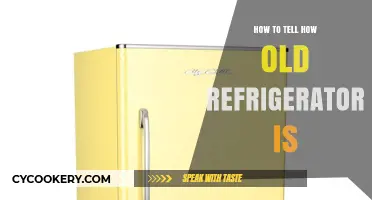 How to Determine the Age of Your Refrigerator Easily