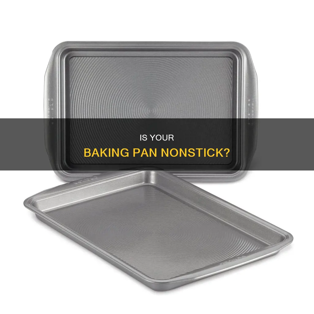 how to tell if a baking pan is nonstick