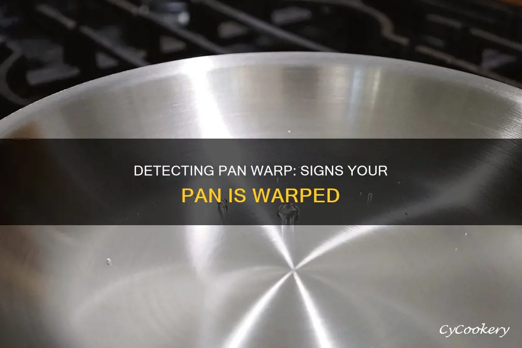 how to tell if a pan is warped