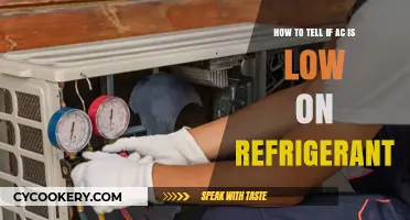 Is Your AC Low on Refrigerant? Key Signs to Watch For