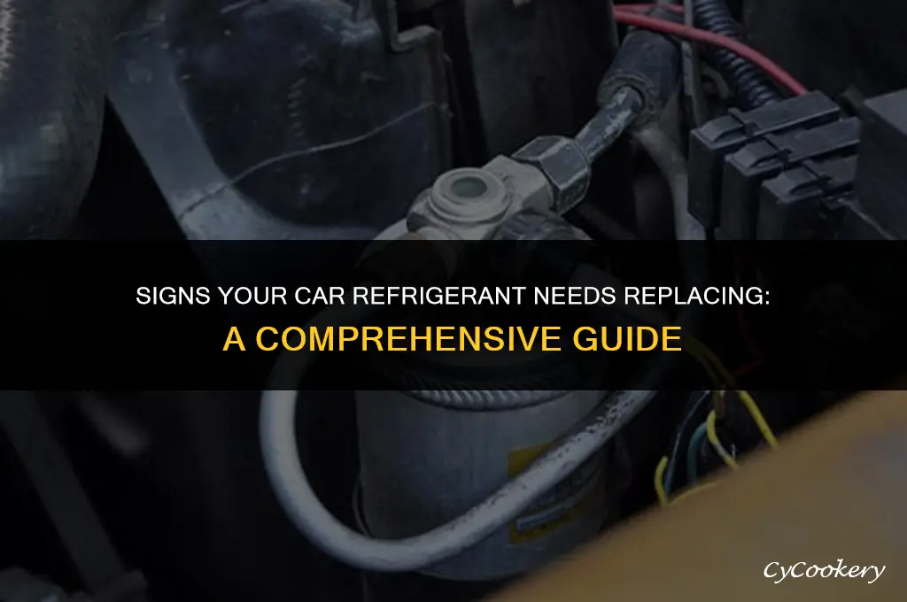 how to tell if car refrigerant is bad