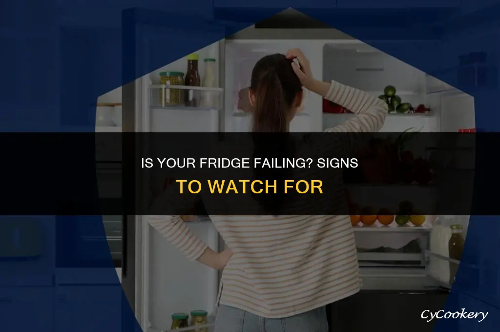 how to tell if my refrigerator is going out