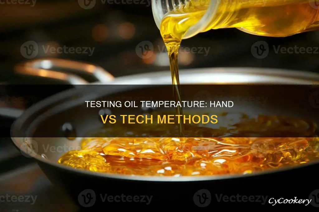 how to tell if oil in a pan is hot