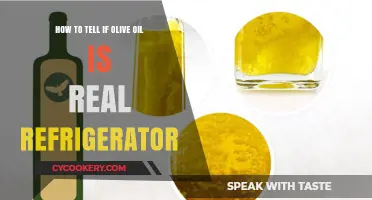 Is Your Olive Oil Real? The Refrigerator Test Revealed