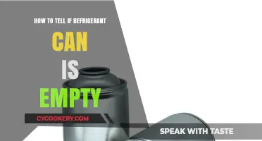 Is Your Refrigerant Can Empty? Quick Tips to Check and Confirm