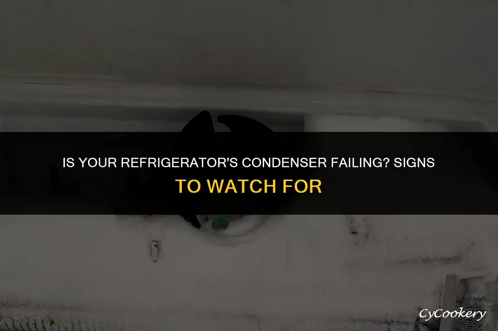 how to tell if refrigerator condenser is bad