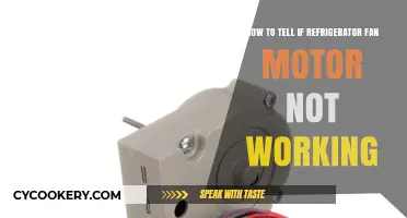 Is Your Refrigerator Fan Motor Failing? Here's How to Tell