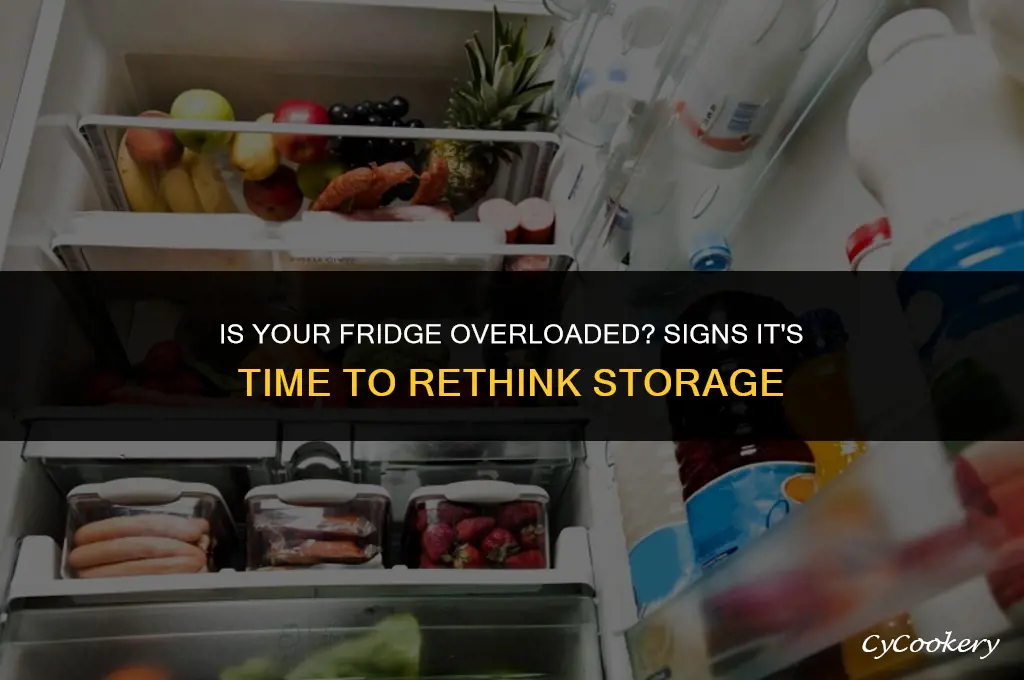 how to tell if refrigerator overload is bad
