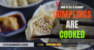 Steaming Dumplings: How to Know They're Cooked Perfectly