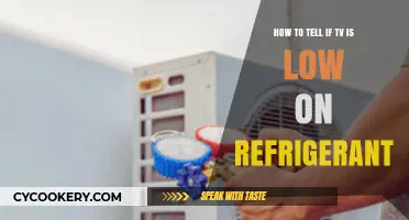 Chill Out: Signs Your TV Might Be Low on Refrigerant