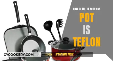 Spot Teflon-Coated Cookware