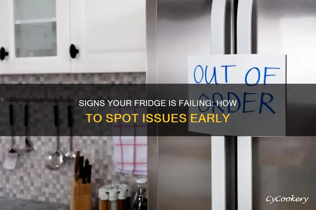 how to tell if your refrigerator is going out