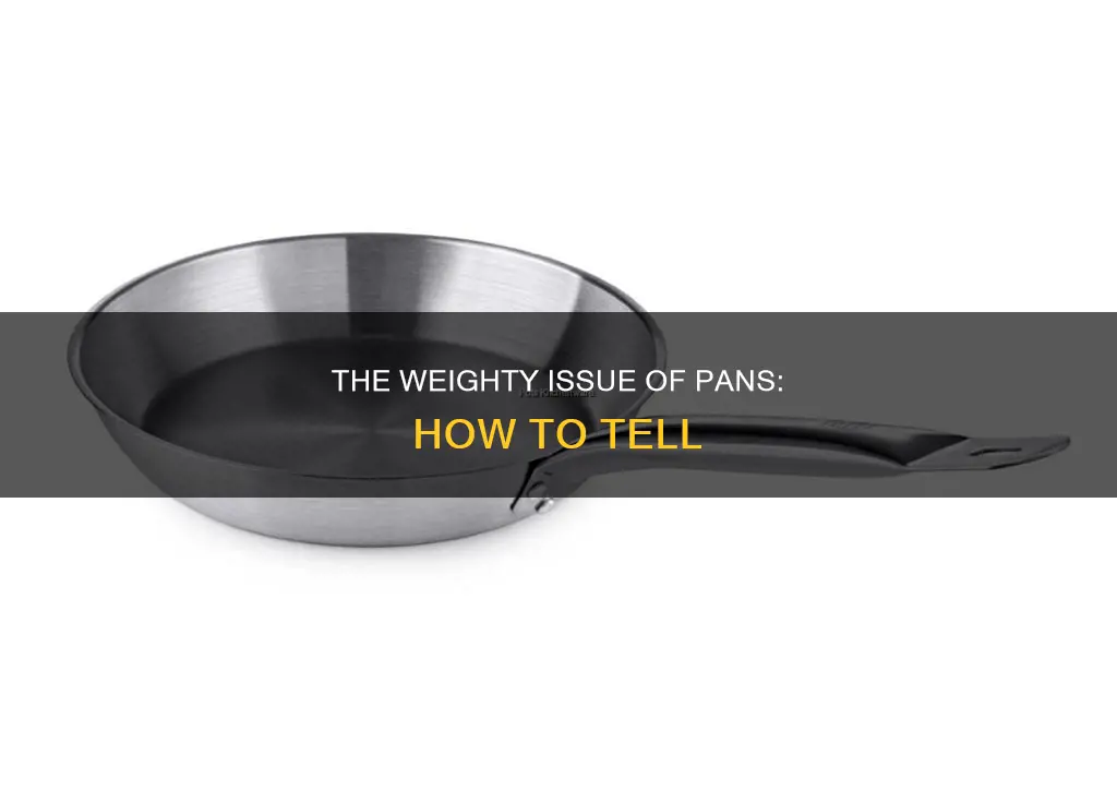 how to tell pan is a heavy saucepan