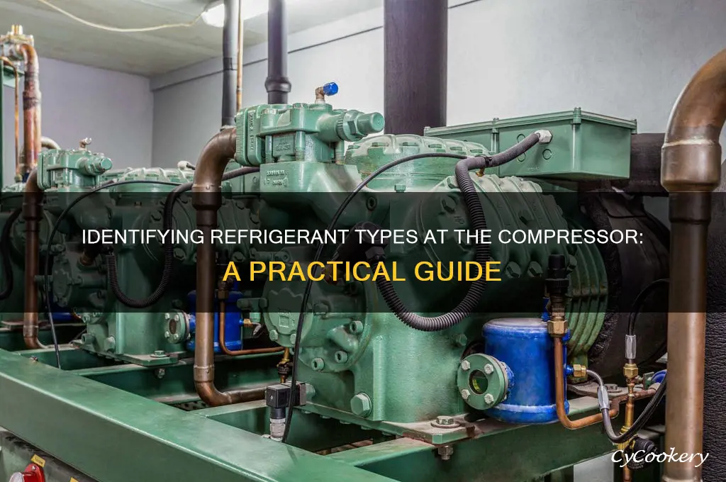how to tell refrigerant type at compressor