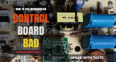 Identifying a Faulty Refrigerator Control Board: Key Signs and Solutions