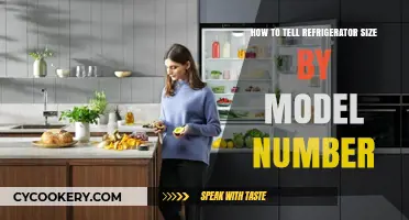 Decoding Refrigerator Sizes: A Guide to Understanding Model Numbers
