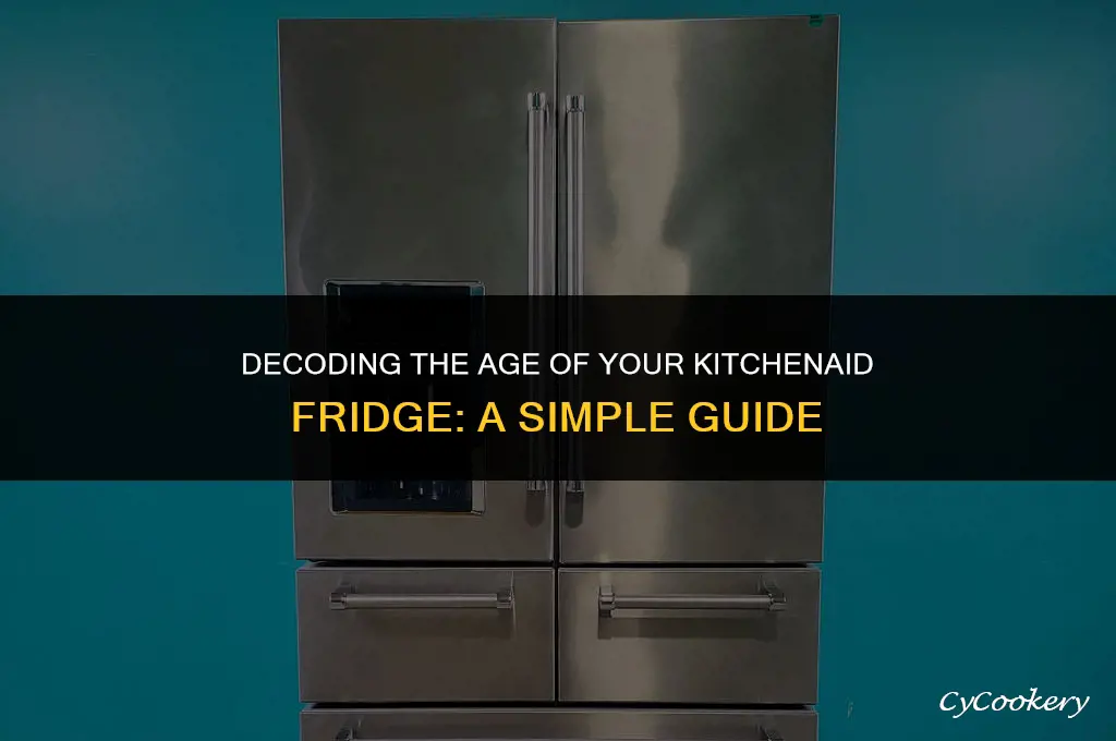 how to tell the year on my kitchenaid refrigerator