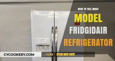 Identifying Your Frigidaire Refrigerator Model: A Quick and Easy Guide