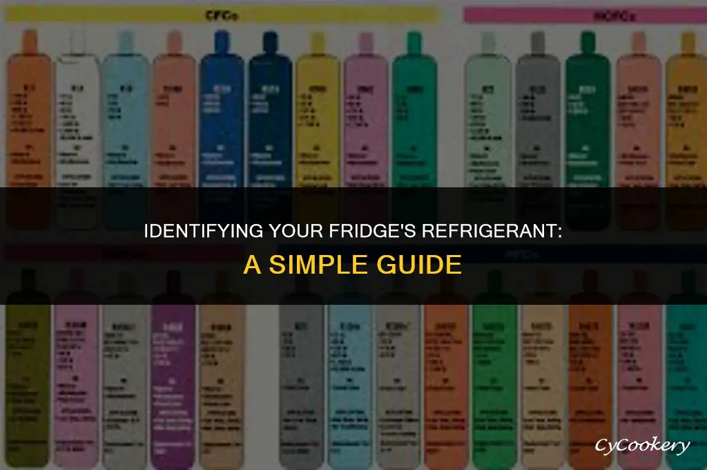 how to tell what refrigerant a fridge unit uses