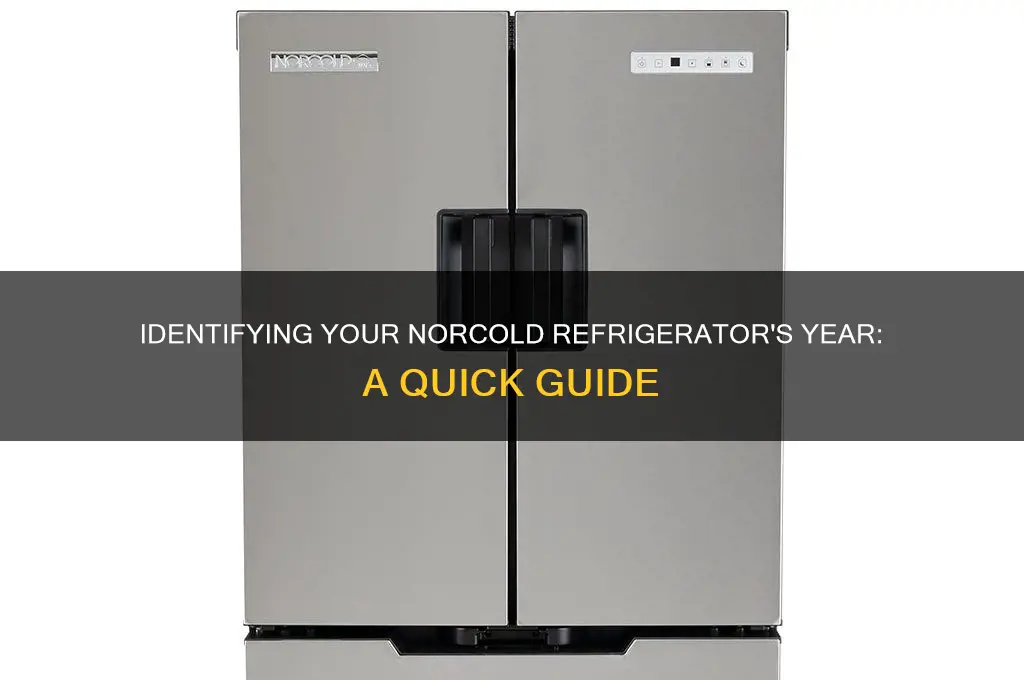 how to tell what year norcold refrigerator