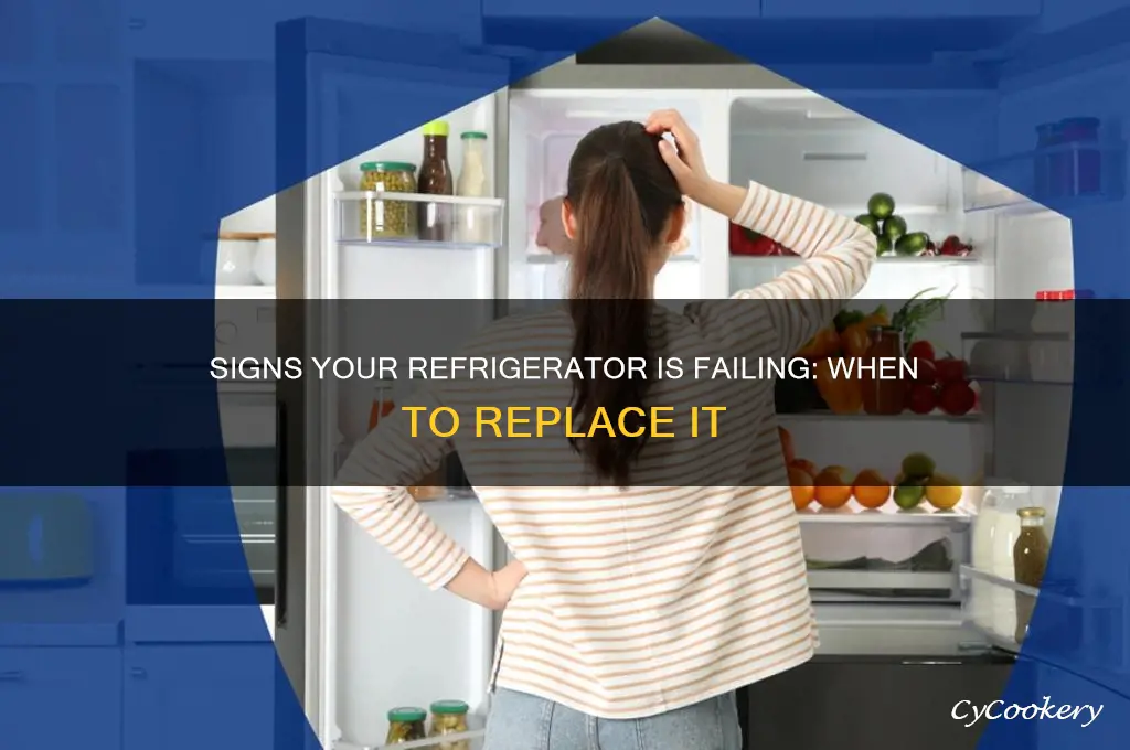 how to tell when your refrigerator is dying