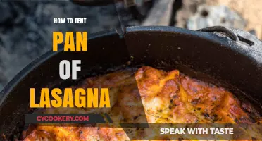 Perfectly Tenting a Pan of Lasagna