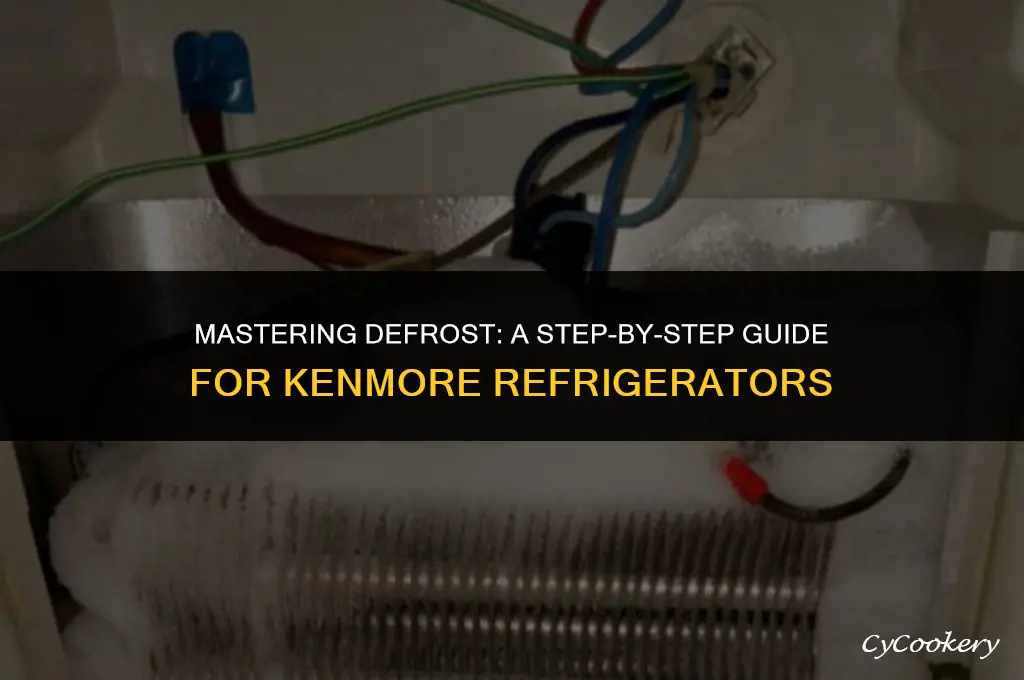 how to teset defrost on a kennmore refrigerator