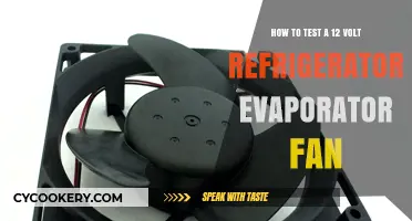 Diagnosing Your 12V Fridge: Evaporator Fan Testing Guide