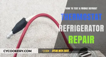 Diagnosing and Repairing Your Fridge's Defrost Thermostat: A Step-by-Step Guide