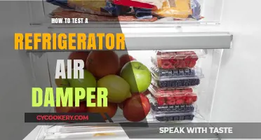 Testing Your Refrigerator's Air Damper: A Step-by-Step Guide