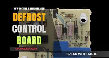 Diagnosing Your Fridge: A Guide to Testing the Defrost Control Board