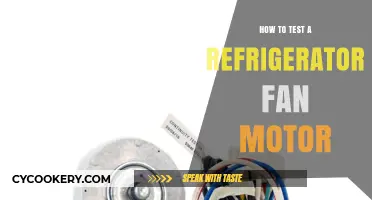 Testing Your Refrigerator Fan Motor: A Step-by-Step Troubleshooting Guide