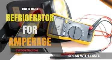 Testing Your Refrigerator's Amperage: A Step-by-Step Guide for Homeowners