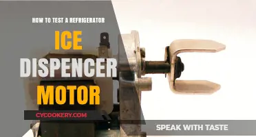 Troubleshooting Your Fridge: A Guide to Testing the Ice Dispenser Motor