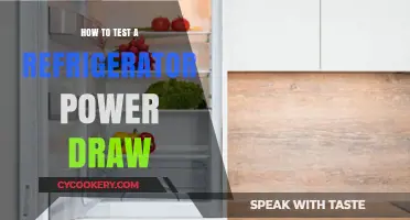 Testing Your Refrigerator's Power Draw: A Step-by-Step Guide