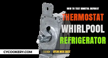 Diagnosing Your Whirlpool Fridge: Bimetal Defrost Thermostat Testing Guide