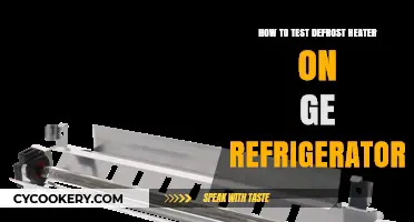 Troubleshooting Your GE Fridge: How to Test the Defrost Heater