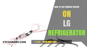 Troubleshooting Your LG Fridge: How to Test the Defrost Heater
