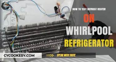Troubleshooting Your Whirlpool Fridge: How to Test the Defrost Heater
