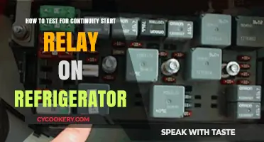Diagnosing Your Fridge: A Guide to Testing Continuity Start Relays