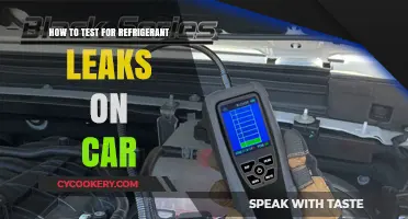 Detecting Refrigerant Leaks in Your Car: A Comprehensive Guide